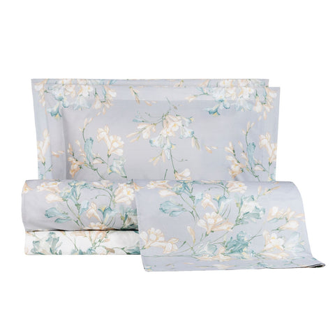Completo Copripiumino Emporium Fresie2 Floreale in Percalle