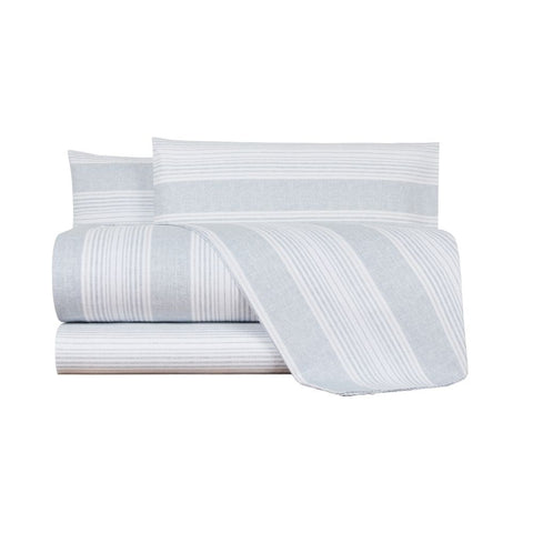 Completo Lenzuola Bellora Jake Geometrico in Percalle