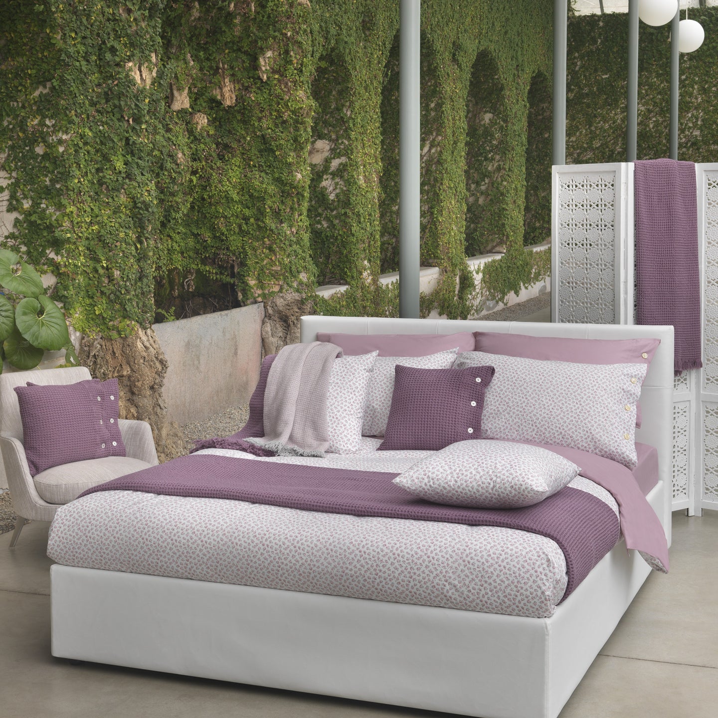 Completo Lenzuola Bellora Margot Floreale in Percalle