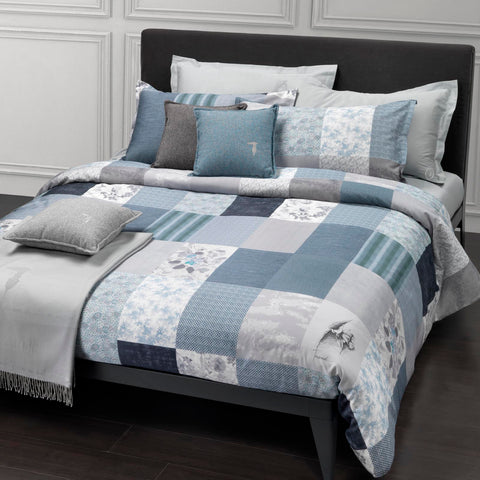 Completo Lenzuola Trussardi Fusion Moderno in Raso di cotone