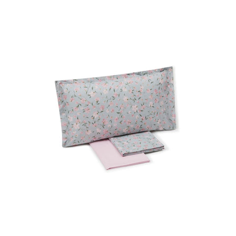 Completo Lenzuola Mirabello Cherry-tree Floreale in Percalle Luisiana