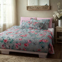 Completo Lenzuola Emporium Monet Floreale in Percalle