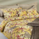 Completo Lenzuola Emporium Sauvage flowers Geometrico in Percalle