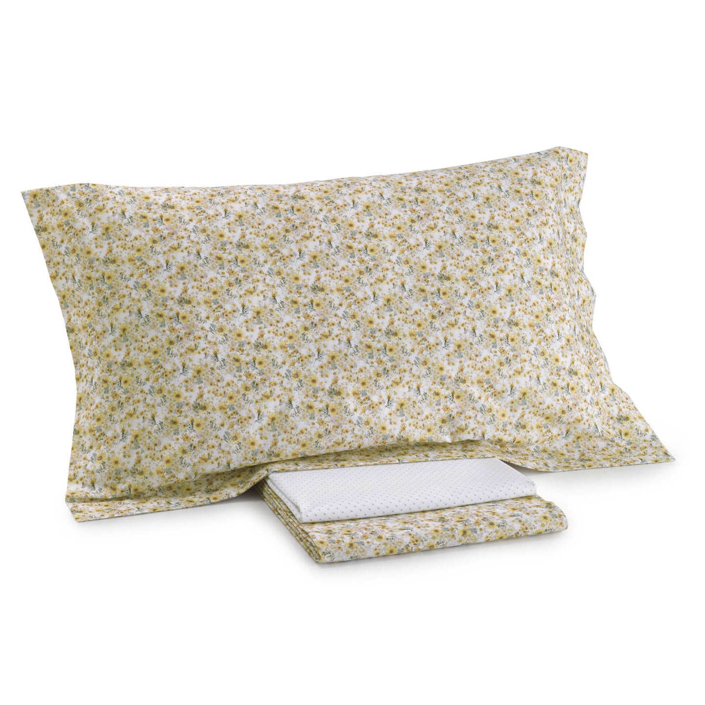 Completo Lenzuola Mirabello Luisiana Bonheur Floreale in Percalle