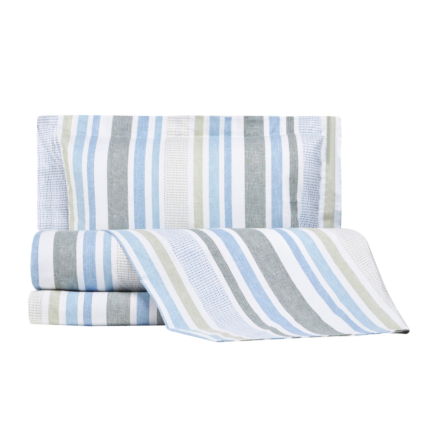 Completo Lenzuola Mirabello Crans Geometrico in Flanella