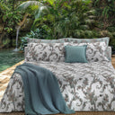 Completo Lenzuola Mirabello East ramage Winter Cottage in Percalle