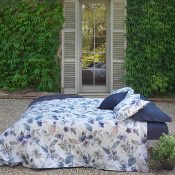 Completo Lenzuola Mirabello Florry Floreale in Percalle