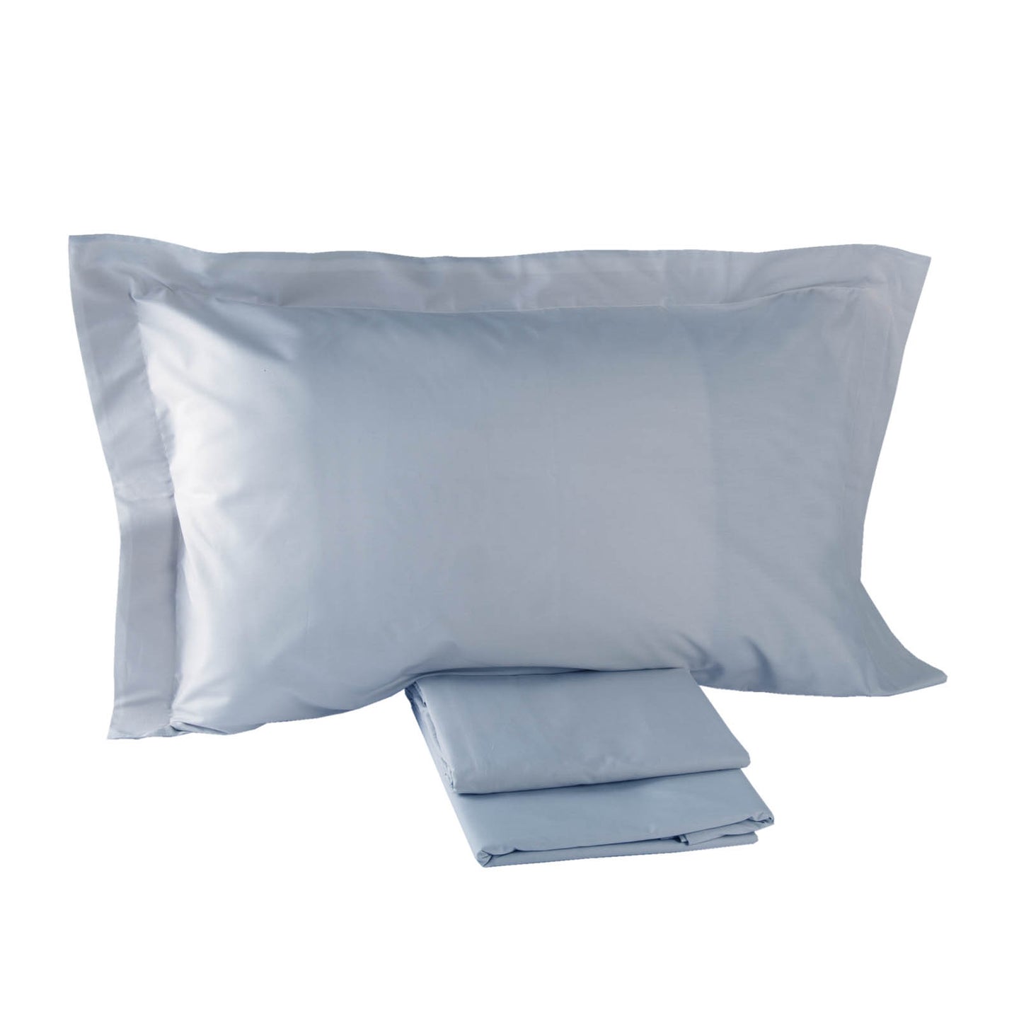 Completo Lenzuola Mirabello Luisiana Louisiana Tinta Unita in Percalle Luisiana