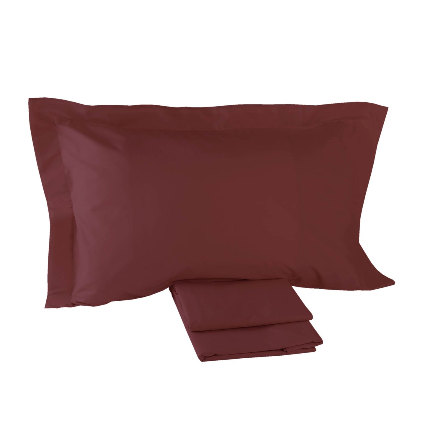 Completo Lenzuola Mirabello Luisiana Louisiana Tinta Unita in Percalle Luisiana