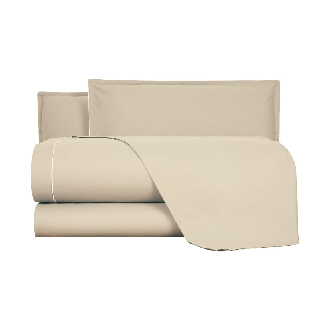 Completo Lenzuola Mirabello Brera Palazzo Sormani Tinta Unita in Percalle