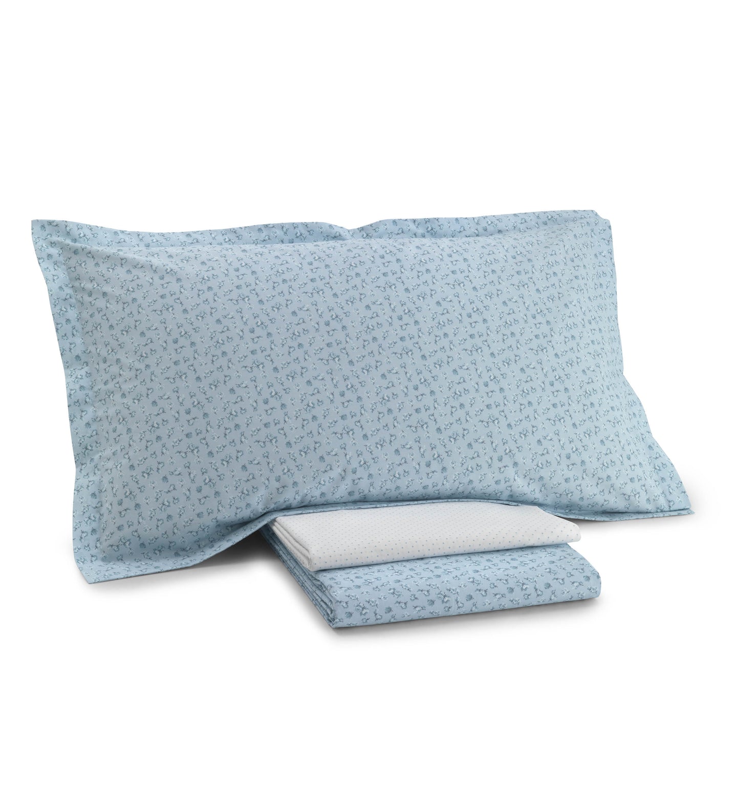 Completo Lenzuola Mirabello Luisiana Rose-mignon Floreale in Percalle