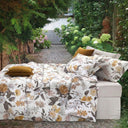 Completo Lenzuola Mirabello Winter Garden Floreale in Raso di cotone