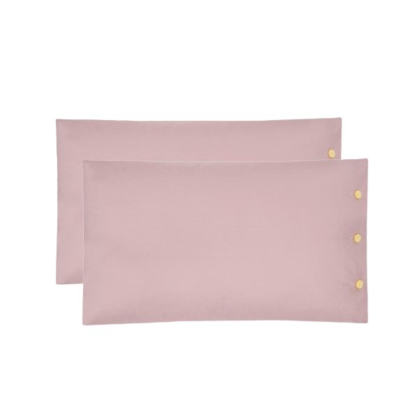 Coppia Federe Bellora Percolours Tinta Unita in Percalle