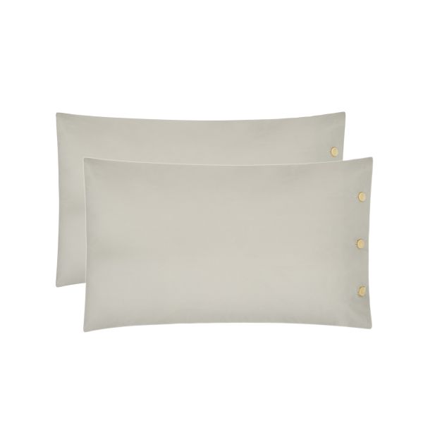 Coppia Federe Bellora Percolours Tinta Unita in Percalle