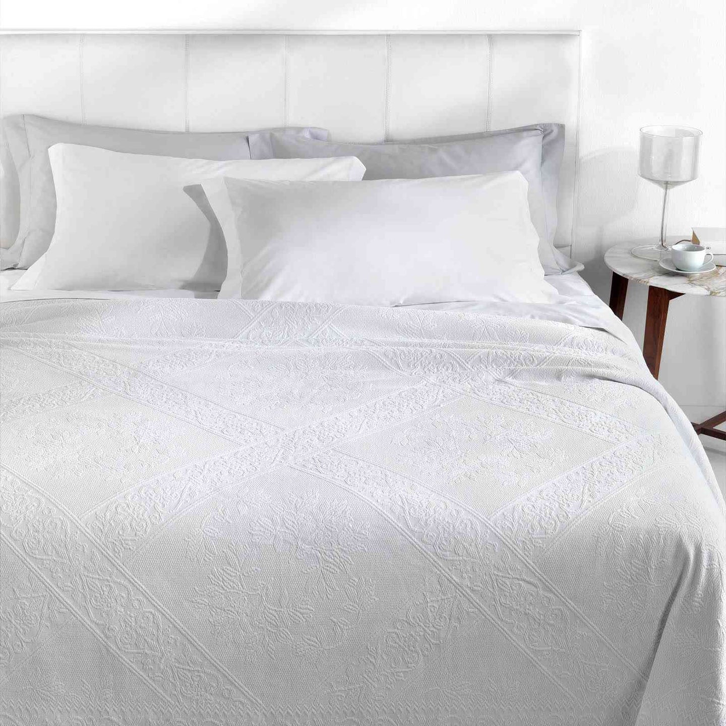 Copriletto non Trapuntato Mirabello Luisiana Lunel Tinta Unita in Cotone