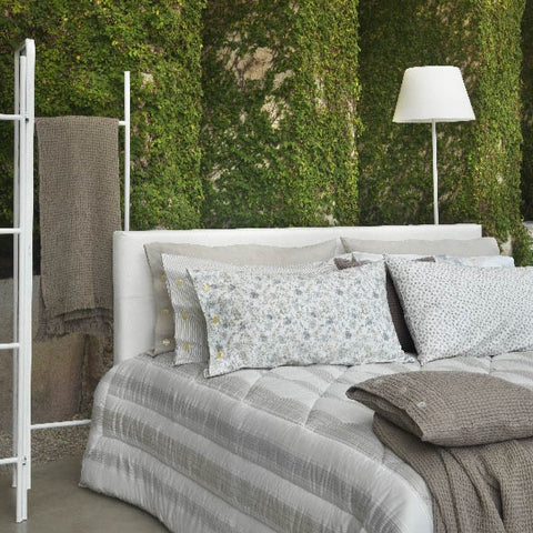 Copriletto Trapuntato Bellora Regimental Geometrico in Percalle