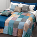 Copriletto Primaverile Trussardi Fusion Moderno in Raso di cotone