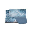 Copripiumino con federe Carrara Wind Moderno in Percalle