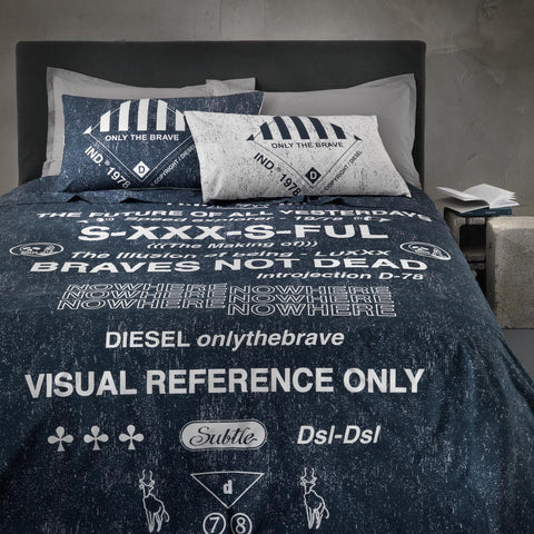 Copripiumino con federe Diesel Graphic Moderno in Percalle