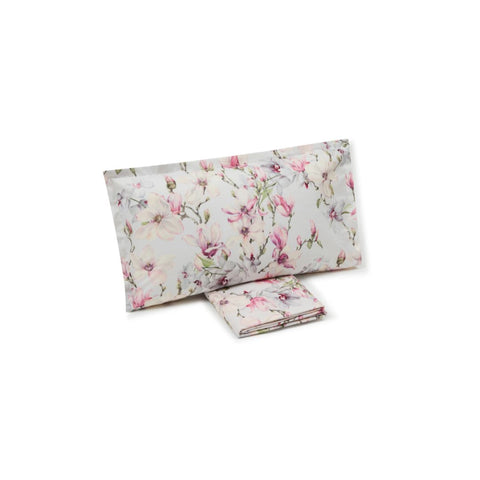 Copripiumino con federe Emporium Elegant flowers Floreale in Percalle