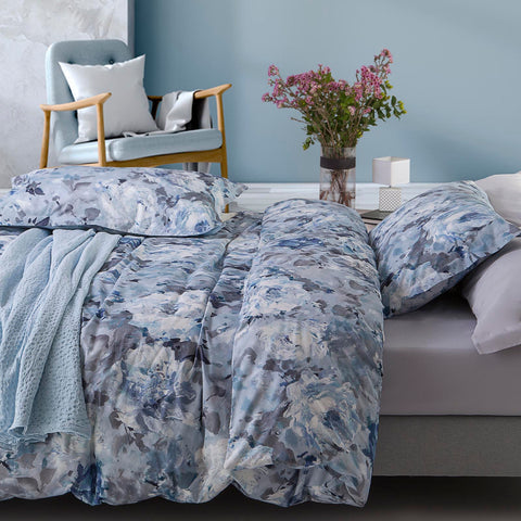 Copripiumino con federe Emporium Fiori di Van Gogh Floreale in Percalle