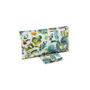 Copripiumino con federe Mirabello Hydrangea-jungle Floreale in Percalle