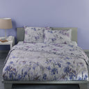 Copripiumino con federe Emporium Irises Floreale in Percalle