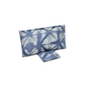 Copripiumino con federe Mirabello Shibori Geometrico in Percalle Luisiana