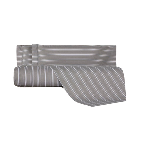 Copripiumino con federe Mirabello Luisiana Oxford Moderno in Percalle