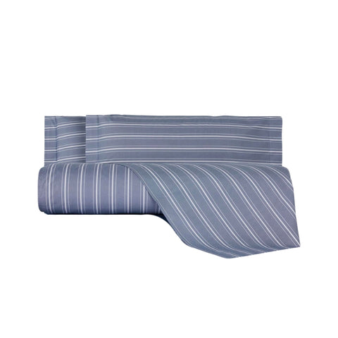 Copripiumino con federe Mirabello Luisiana Oxford Geometrico in Percalle