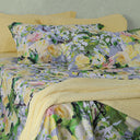 Copripiumino con federe Mirabello Primrose Floreale in Percalle