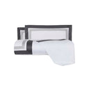 Copripiumino con federe Mirabello Brera Two-tone Tinta Unita in Raso di cotone