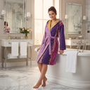 Accappatoio con Cappuccio Carrara Madagascar Moderno in Spugna