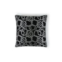 Cuscino arredo Philipp Plein Chains Tinta Unita in Raso Jacquard