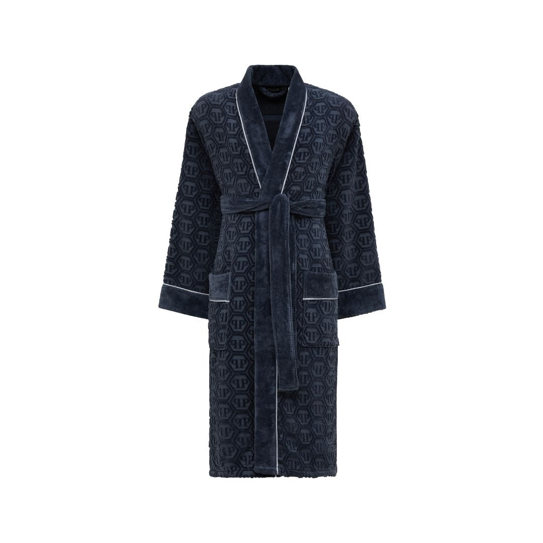 Kimono Philipp Plein Hexagon Moderno in Spugna