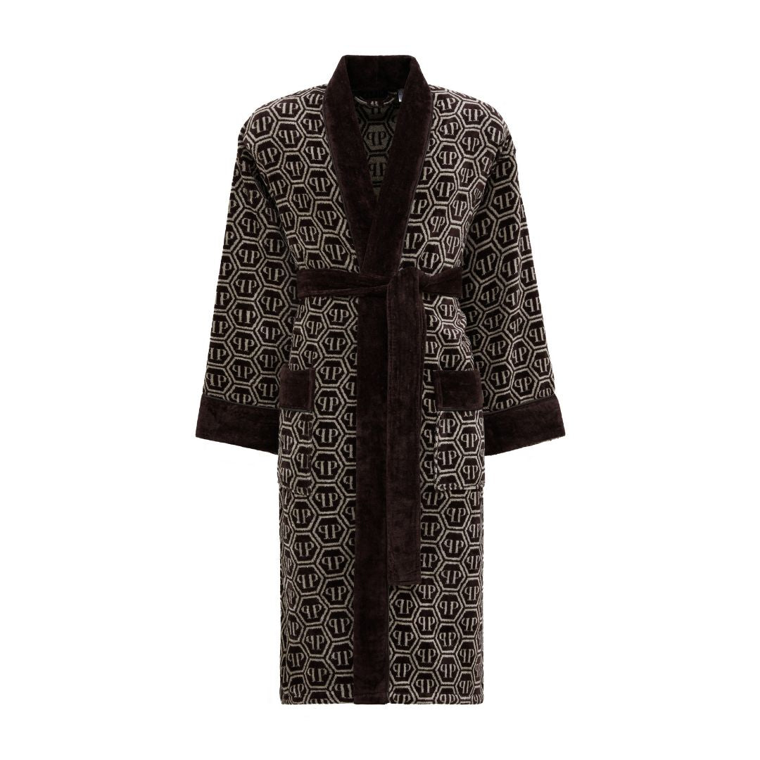 Kimono Philipp Plein Pattern Moderno in Spugna