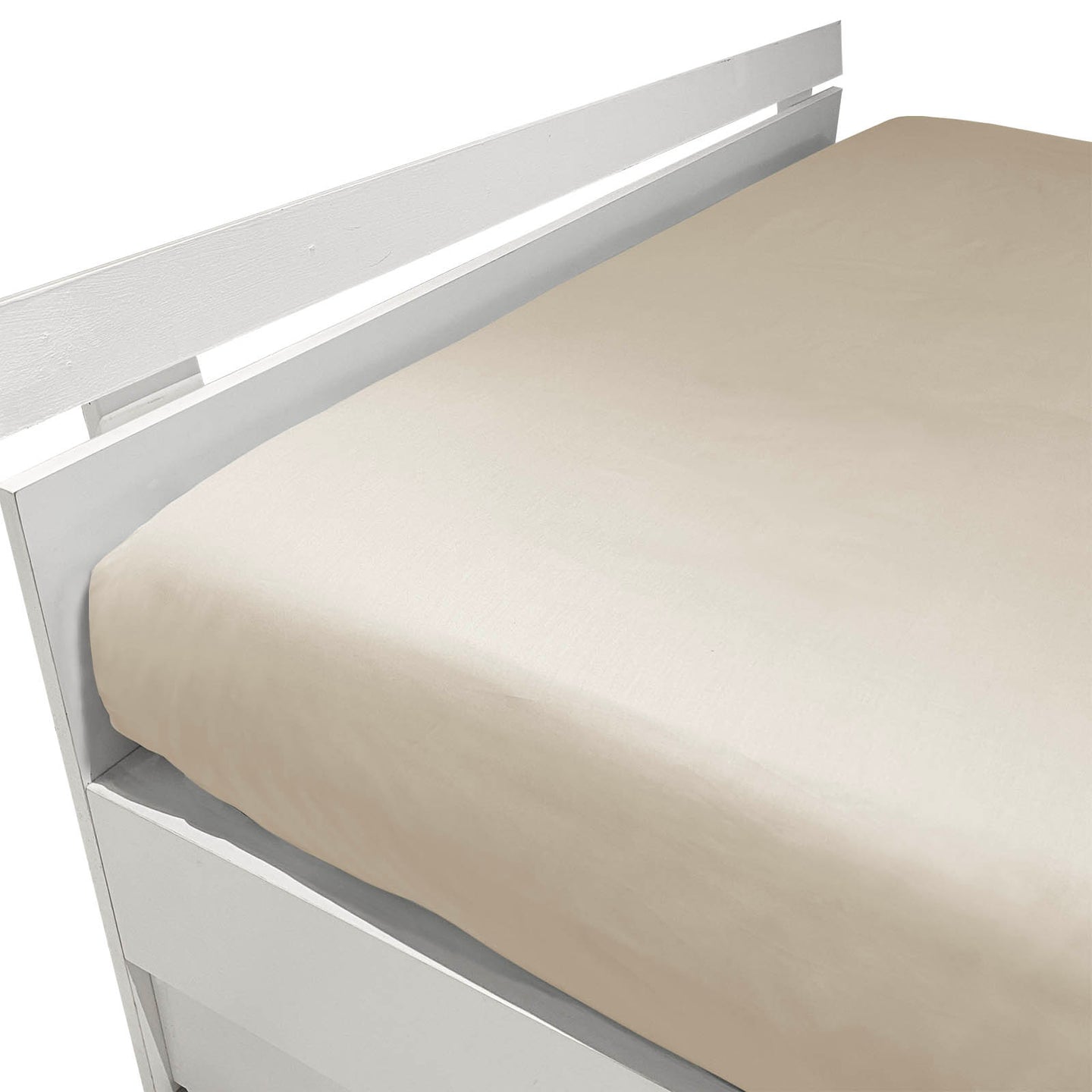 Lenzuolo Inferiore Mirabello Luisiana Louisiana Tinta Unita in Percalle Luisiana