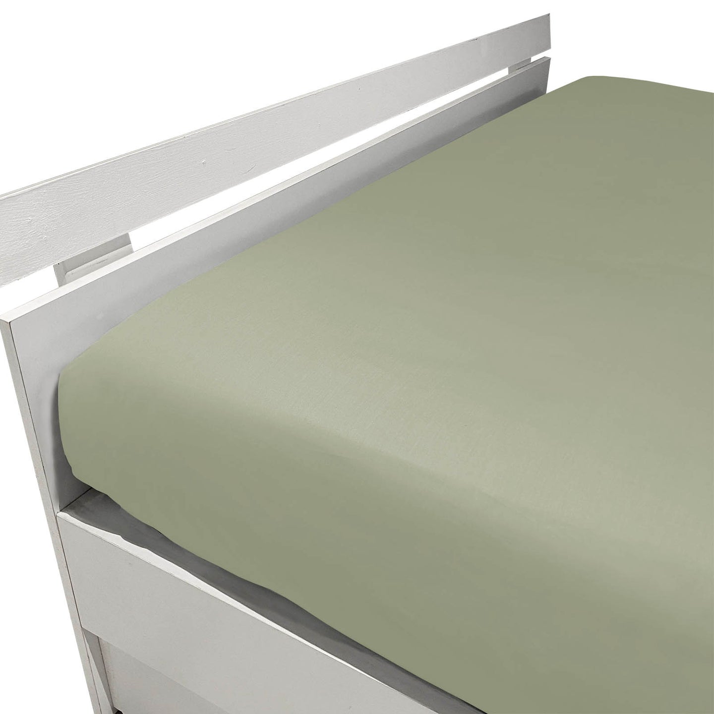 Lenzuolo Inferiore Mirabello Luisiana Louisiana Tinta Unita in Percalle Luisiana