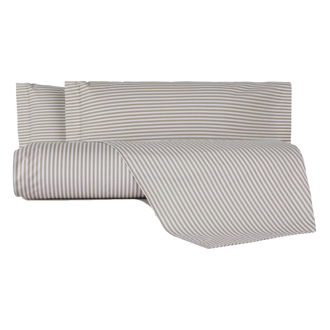 Copripiumino con federe Mirabello Luisiana Polo Geometrico in Percalle