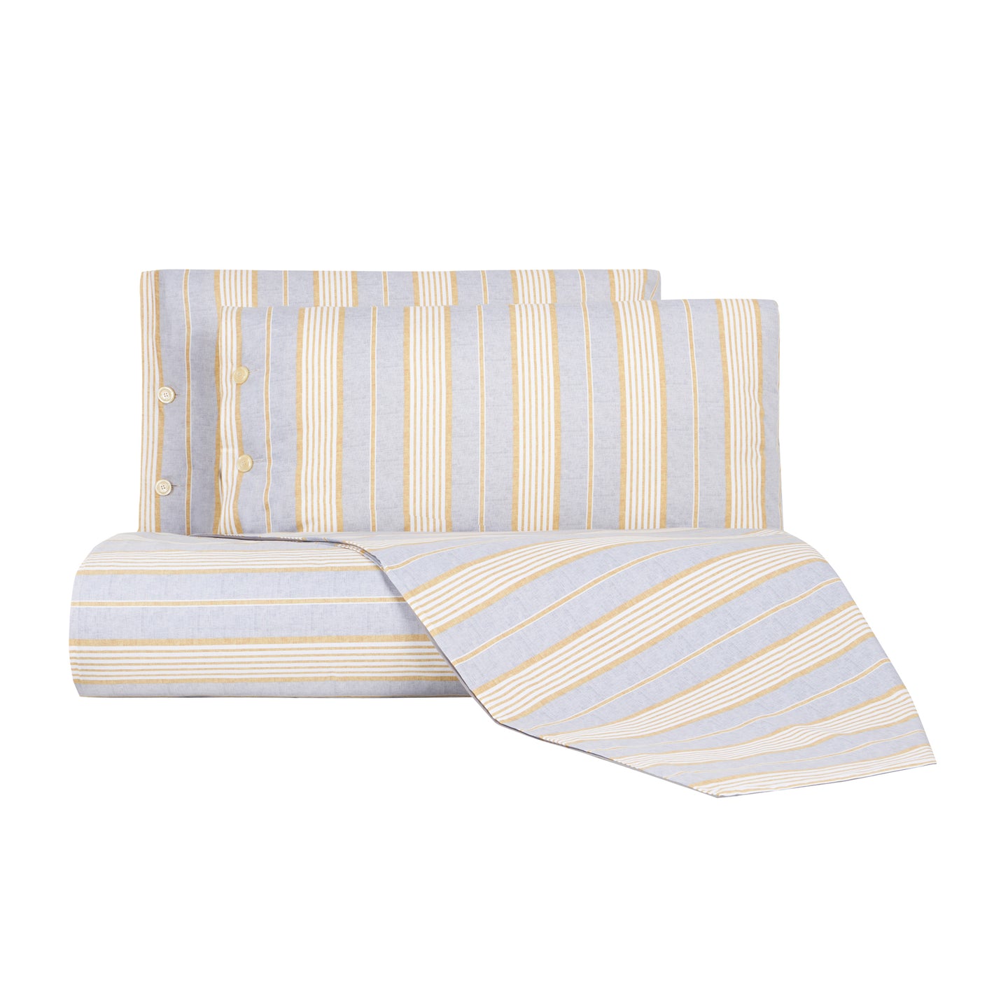 Lenzuolo copriletto con federe Bellora Nico Geometrico in Percalle