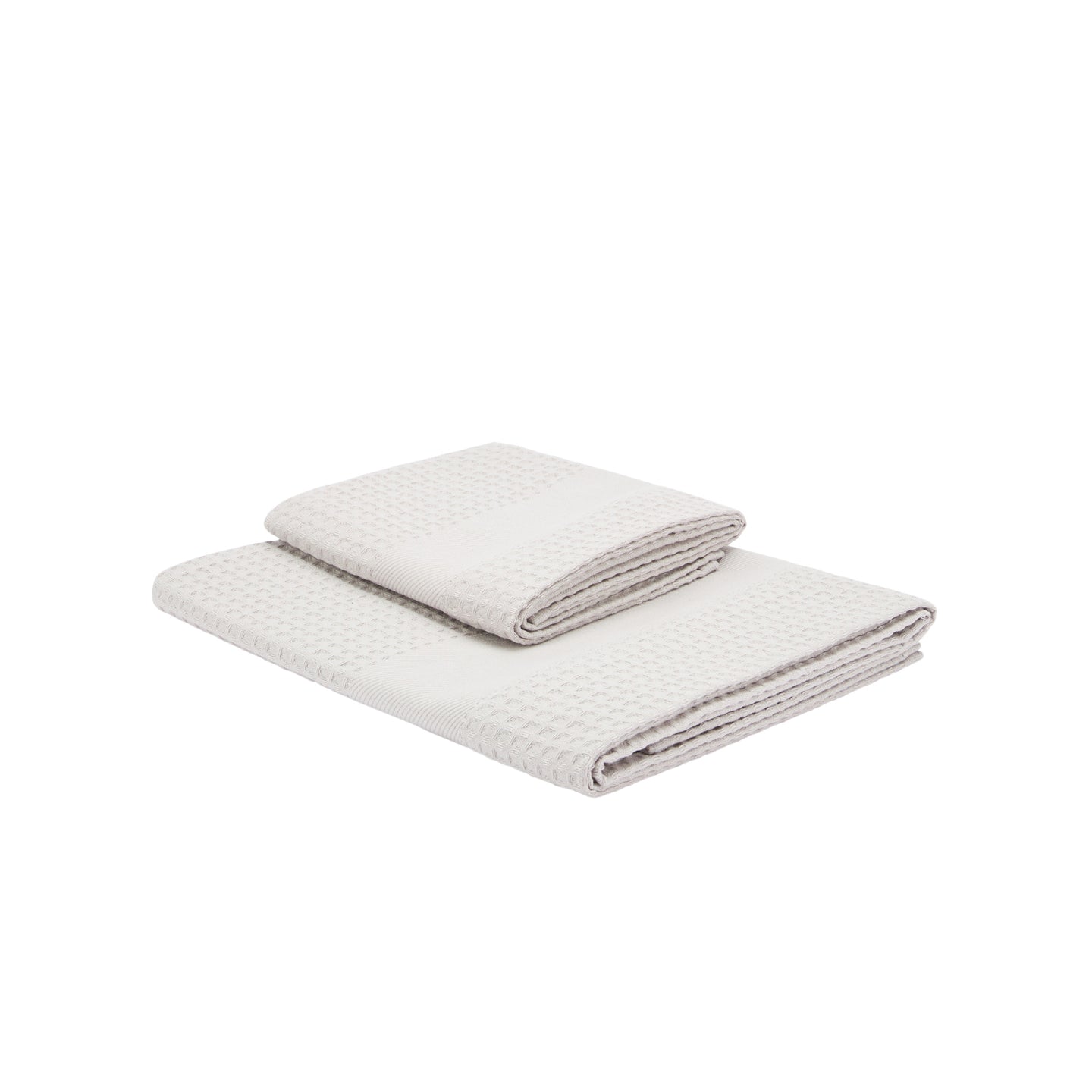 Asciugamano con Ospite Bellora Continuat. Ape Tinta Unita in Nido d'ape