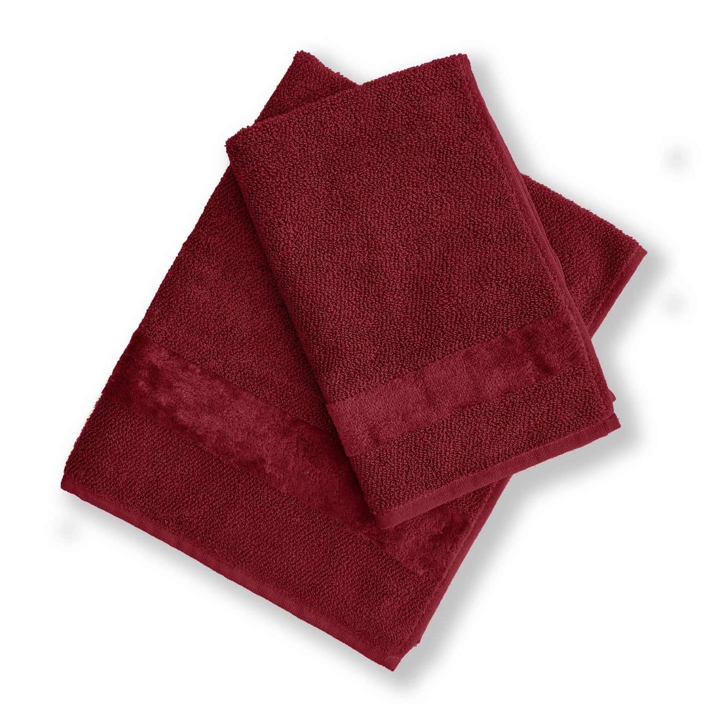 Asciugamano con Ospite Carrara Fyber New Fyber Tinta Unita in Spugna