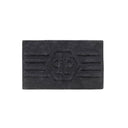 Tappeto bagno Philipp Plein Hexagon Tinta Unita in Cotone