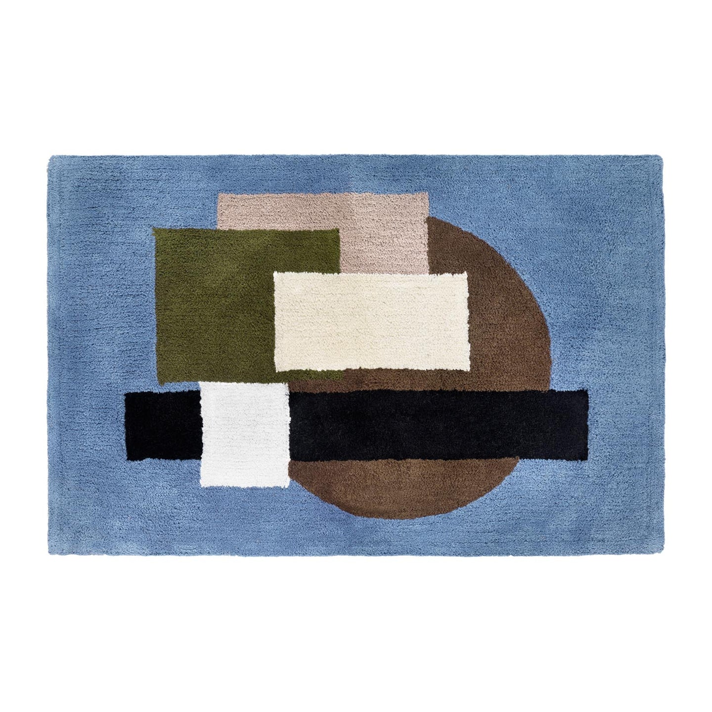 Tappeto d'arredo Carrara Brooklyn Moderno in Cotone