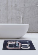 Tappeto arredo Carrara Asako Moderno in Cotone