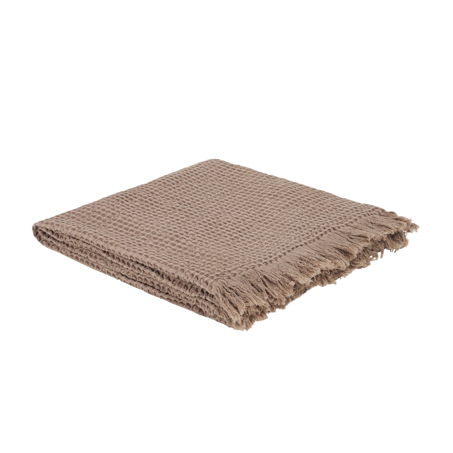 Telo arredo Copridivano in Plaid Grandecor Bellora Continuat. Stone Tinta Unita in Nido d'ape