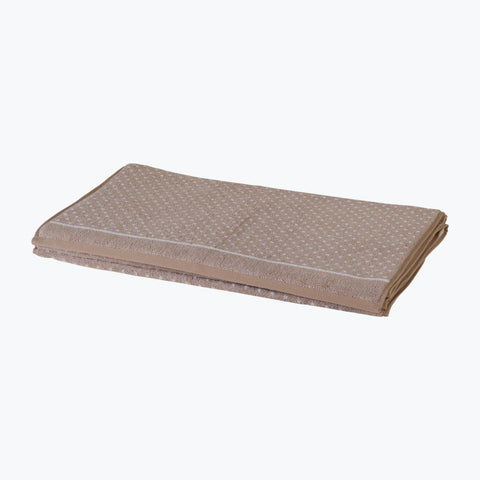 Telo Bagno Carrara Pois Moderno in Cotone