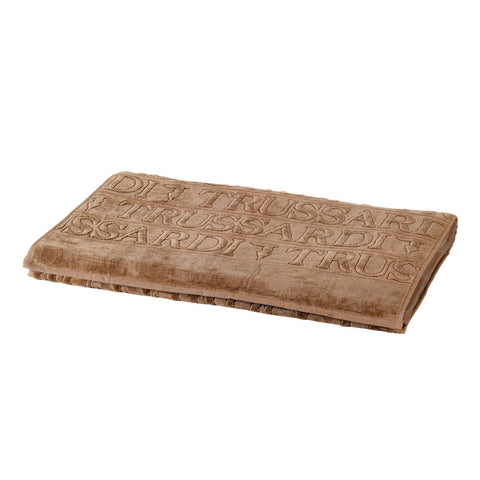 Telo Bagno Trussardi Overlogo Moderno in Spugna