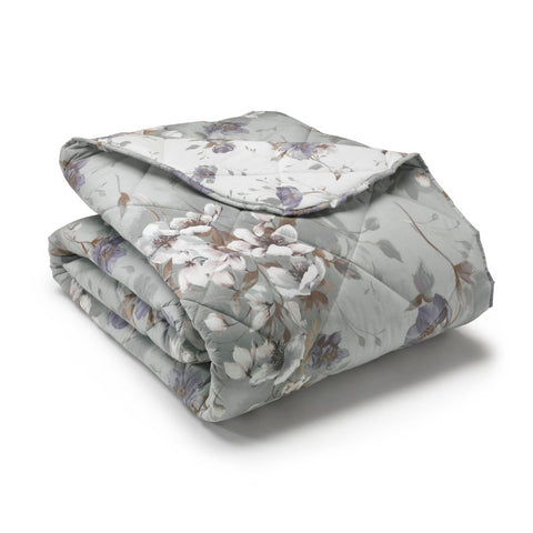 Trapunta Mirabello Bucaneve Floreale in Percalle