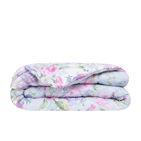 Trapunta Emporium May flowers Geometrico in Percalle